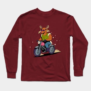 Outlaw reindeer Long Sleeve T-Shirt